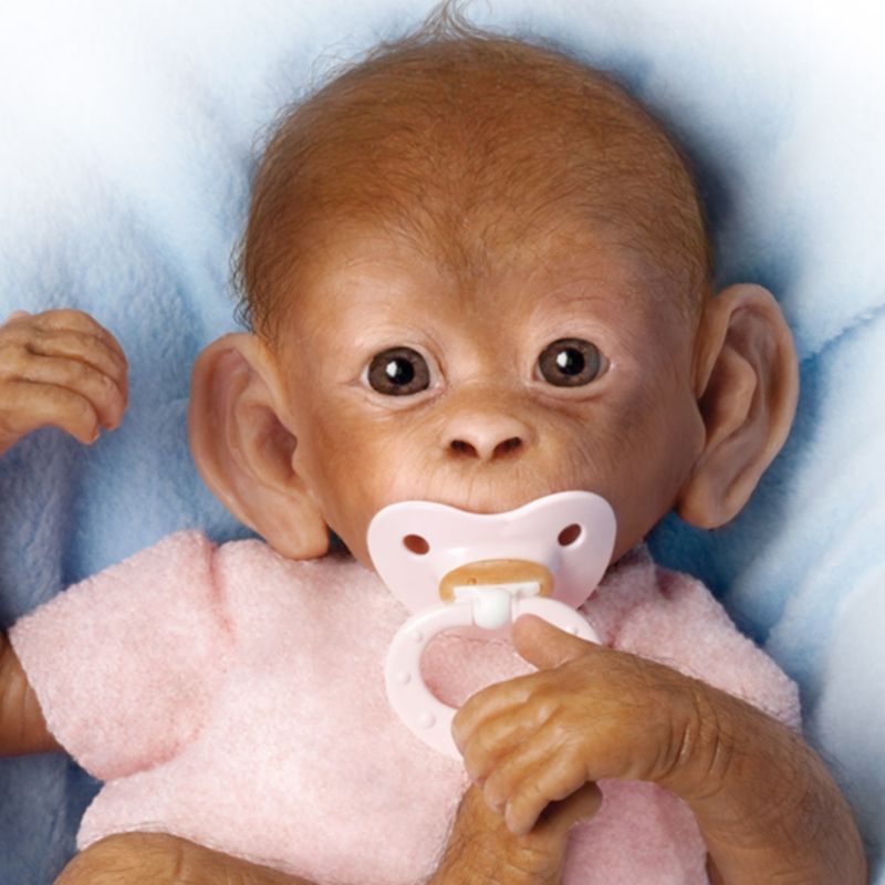 real born monkey dolls