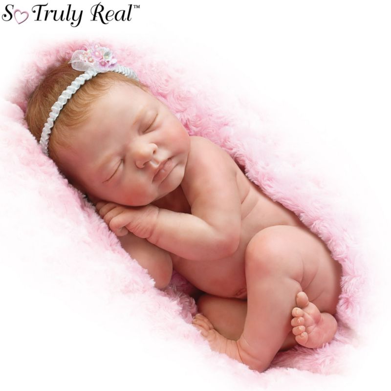 lifelike newborn baby doll by marita winters