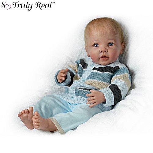 'Noah's Happy As Can Be' Touch-Activated Interactive Baby Boy Doll 
