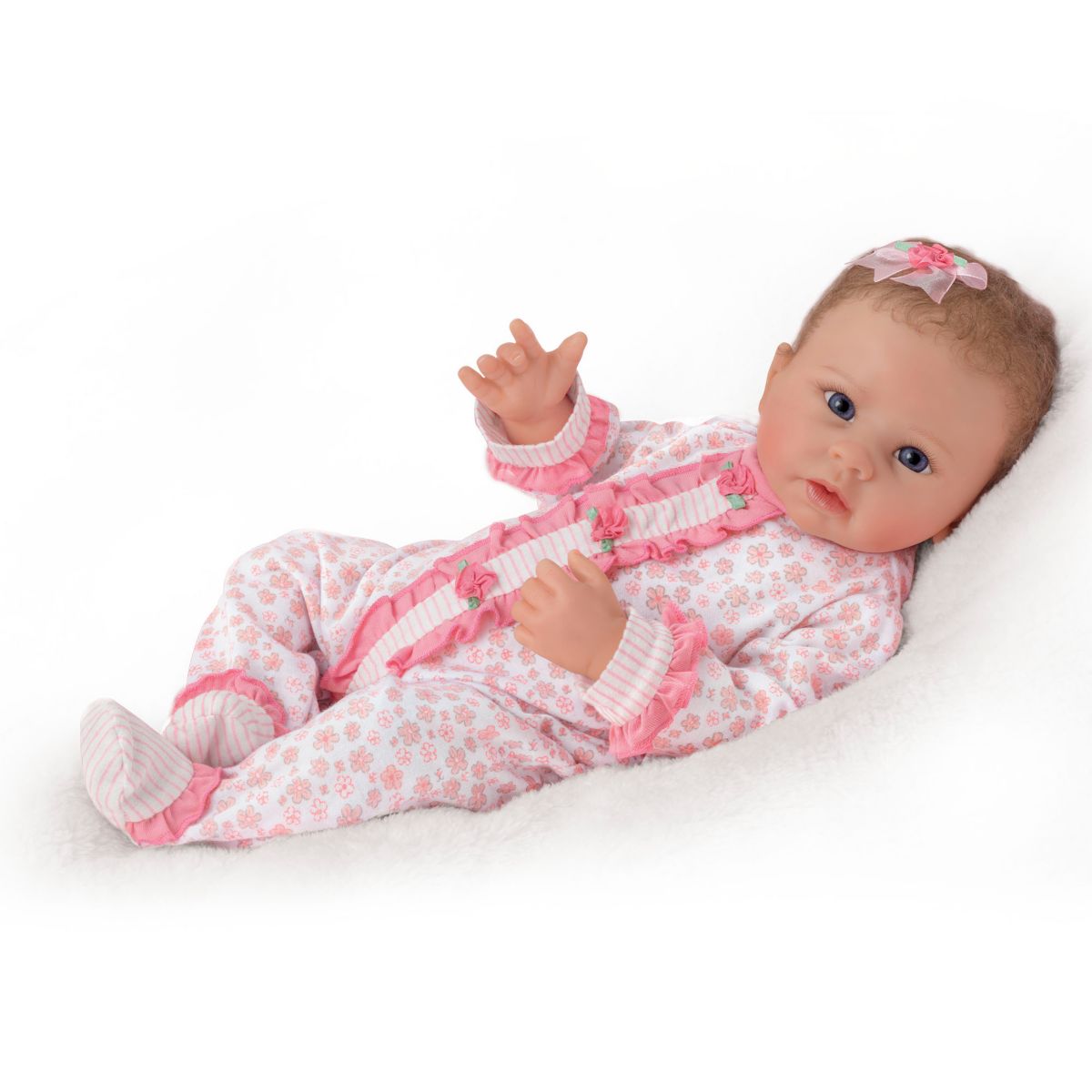 'Katie' Touch-Activated So Truly Real Baby Girl Doll