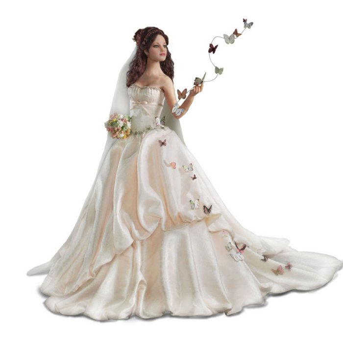On Wings Of Love' Bride Doll