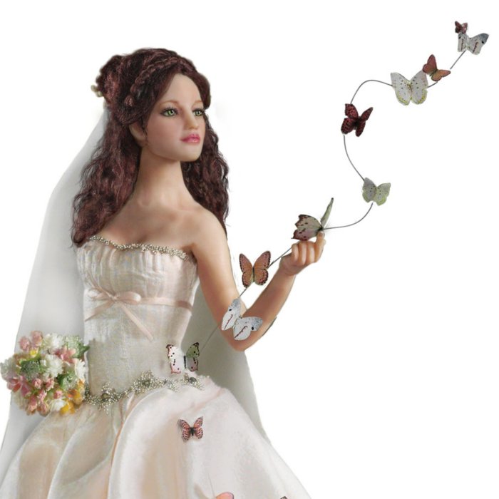 On Wings Of Love' Bride Doll