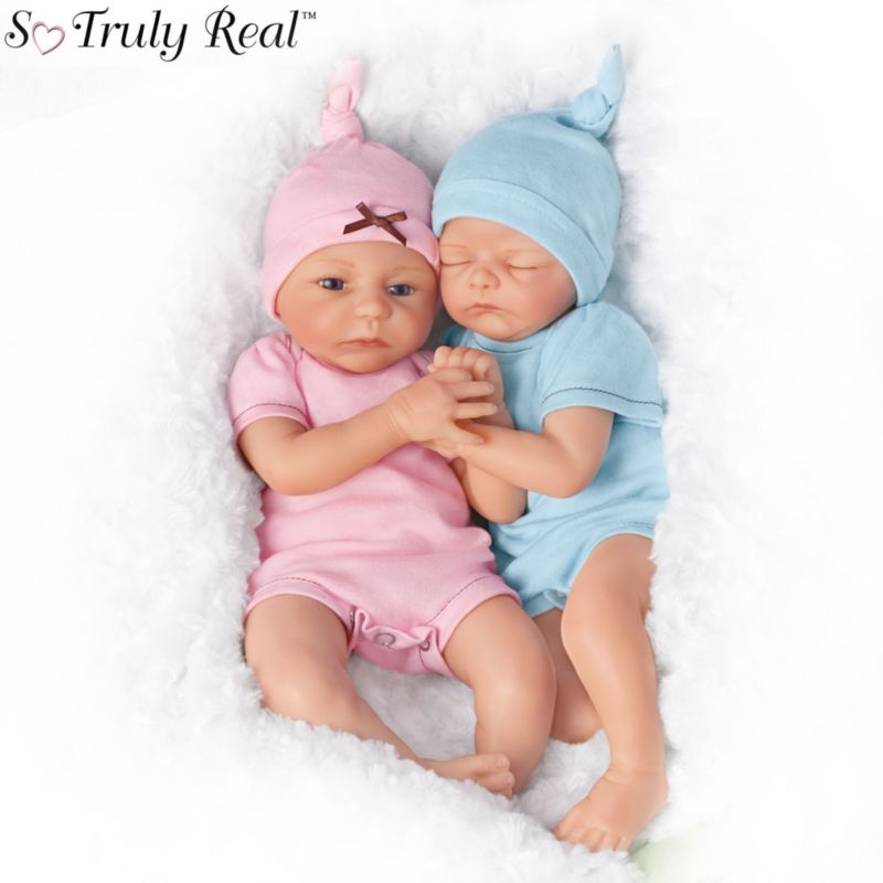 realistic baby dolls twins