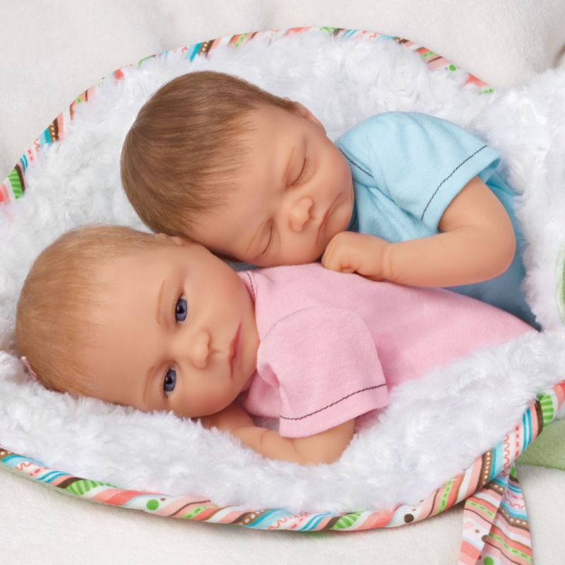 twin baby doll set