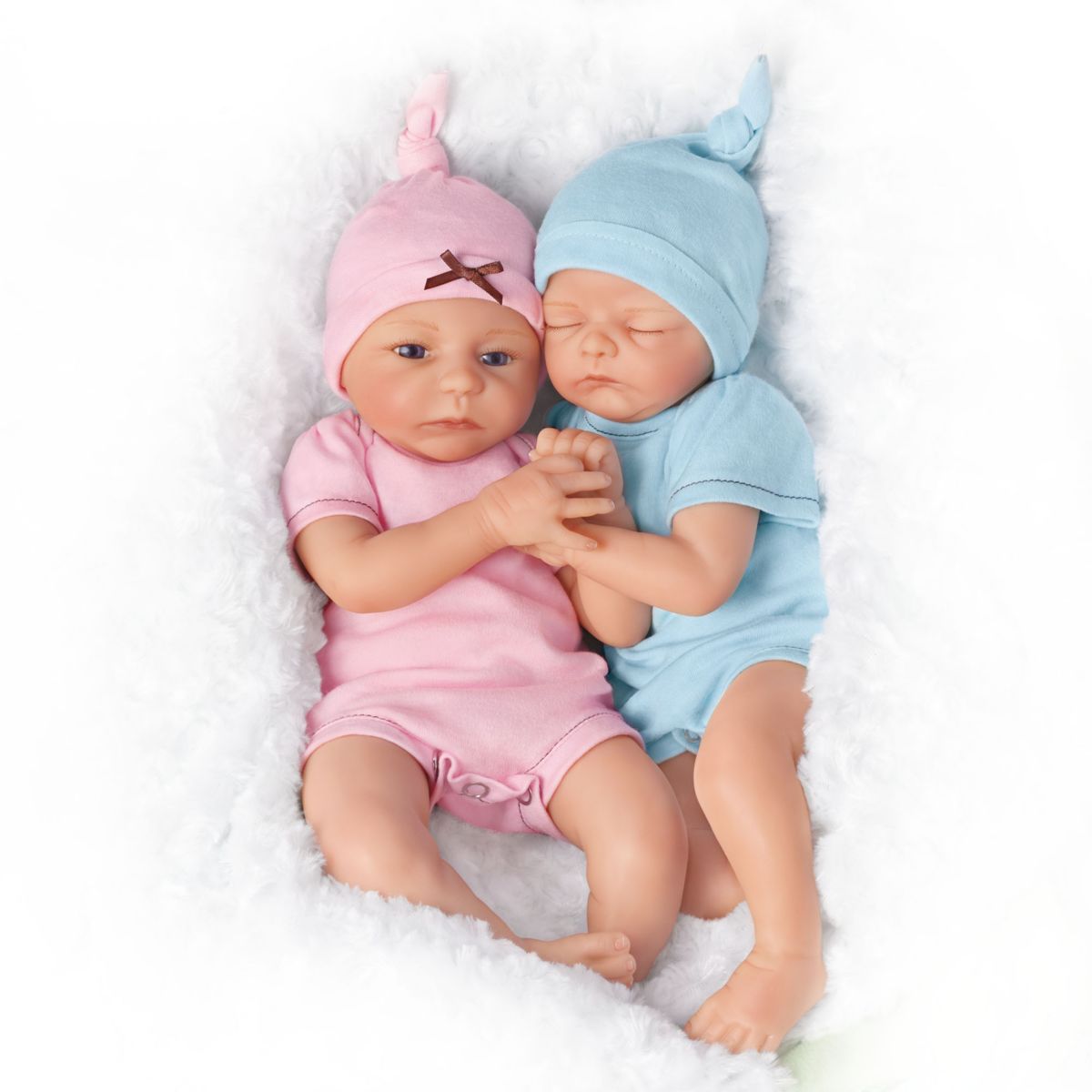 'Madison And Mason' Twin Baby Doll Set