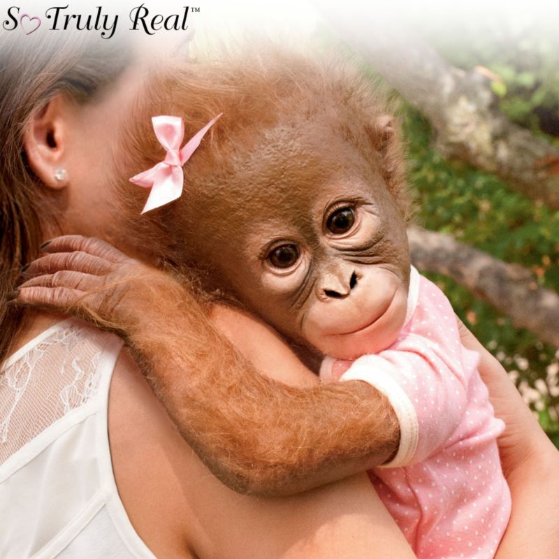 reborn monkey doll