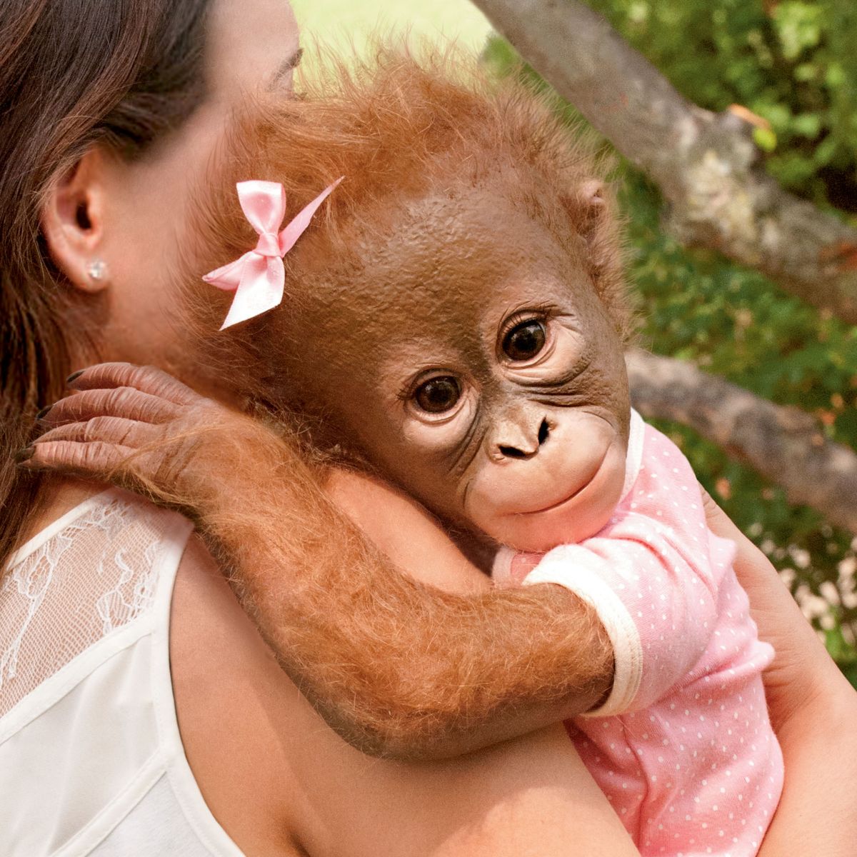 'Annabelle's Hugs' Poseable So Truly Real Monkey Girl Doll