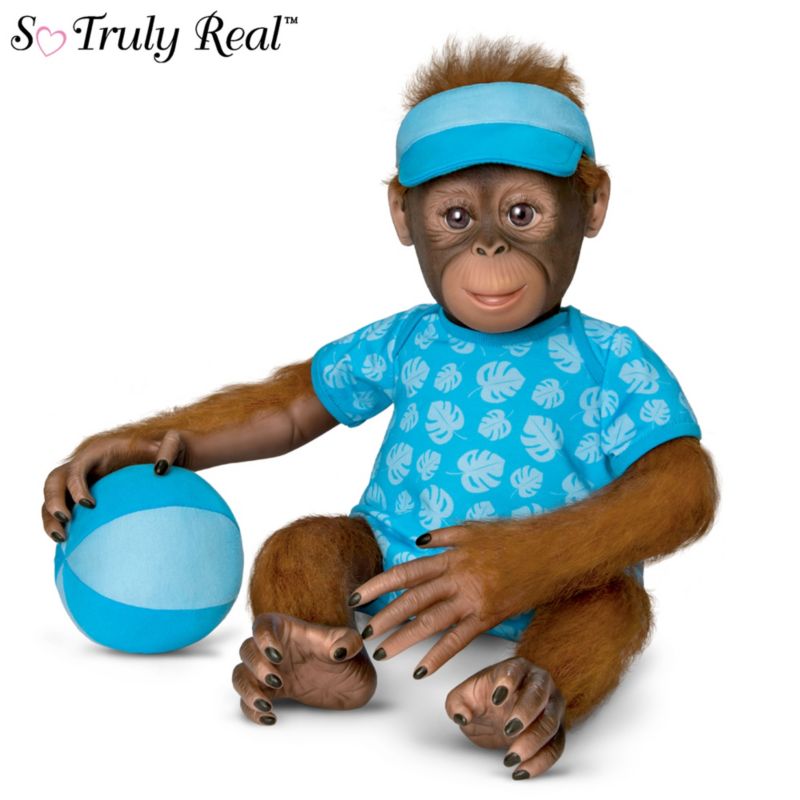 bradford exchange baby monkey