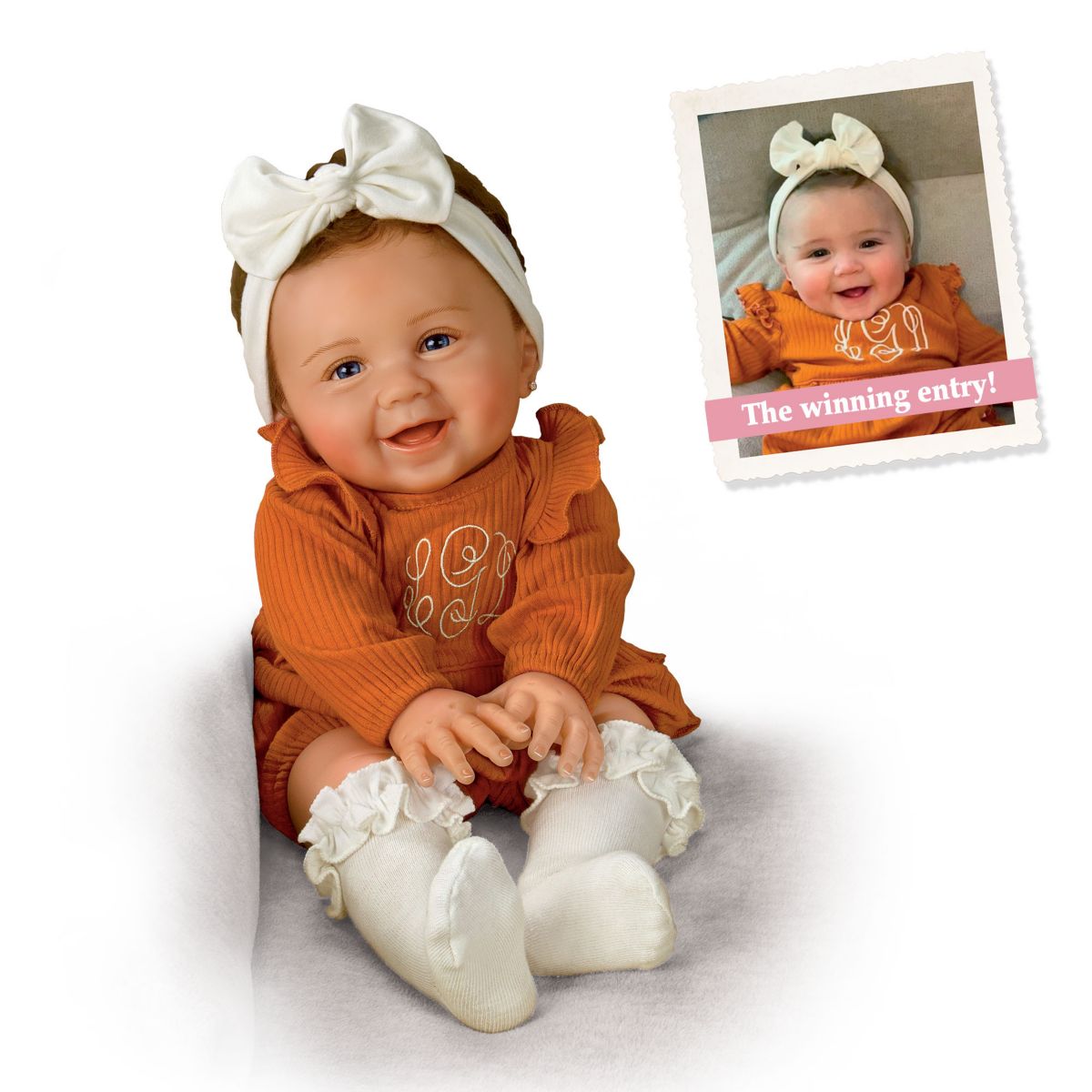 'Lilah': 2023 Such A Doll Photo Contest Winner Baby Girl Doll