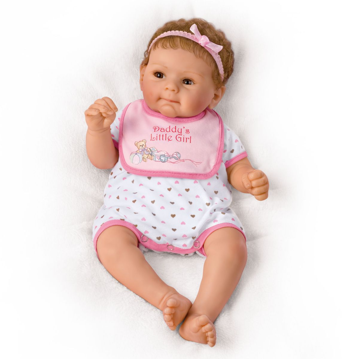 'Daddy's Little Girl' So Truly Real Baby Girl Doll