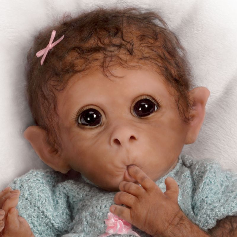 clementine baby monkey doll