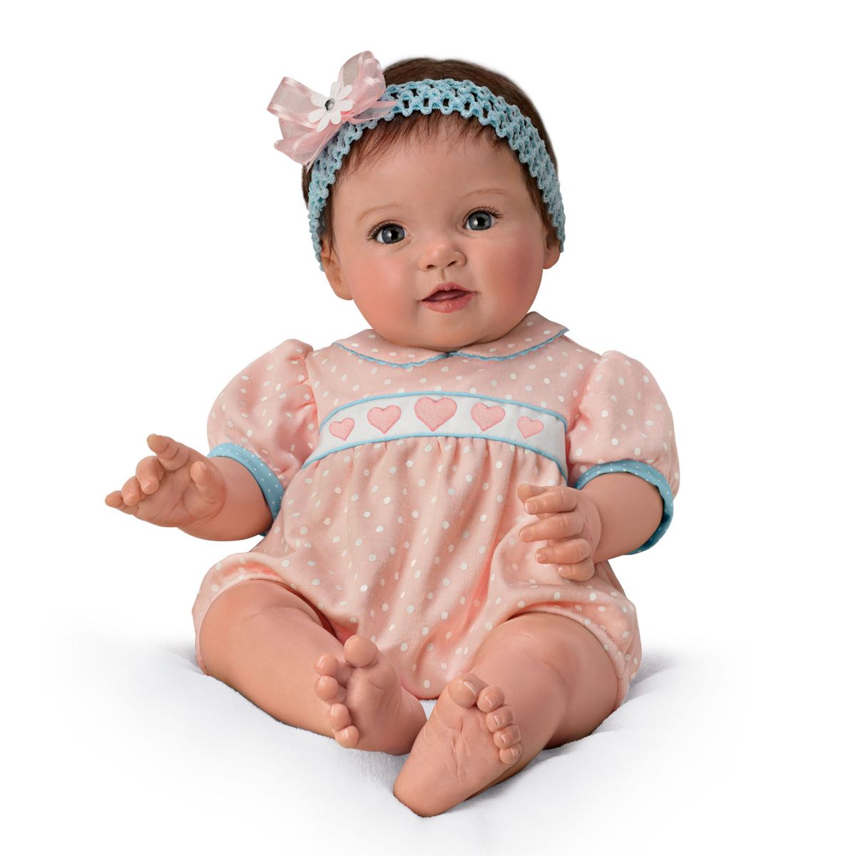 'Littlest Sweetheart' Poseable So Truly Real Baby Girl Doll