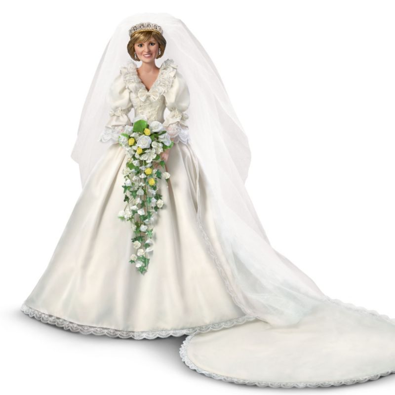 Princess Diana' 35th Anniversary Bride Doll