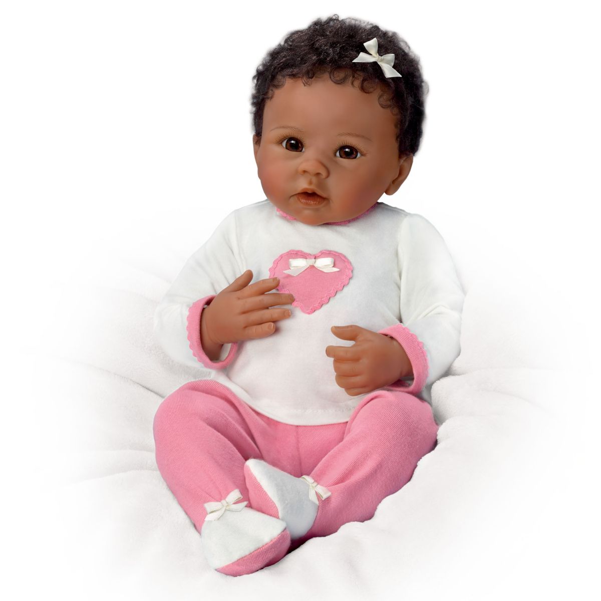 'Jayla' So Truly Real African-American Breathing Baby Doll