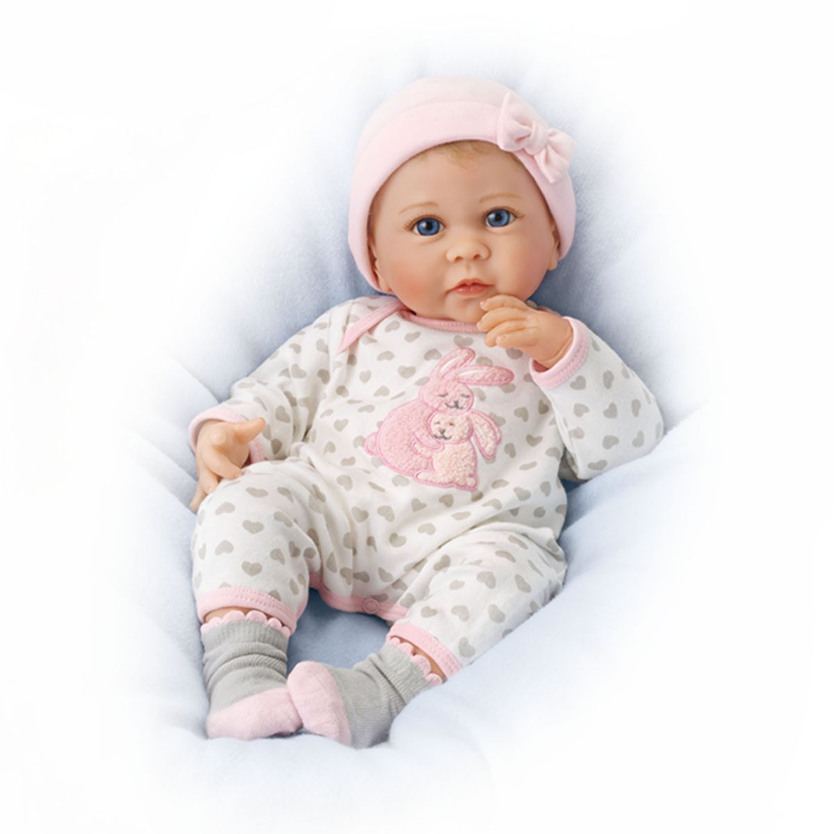 'Somebunny Loves You' So Truly Real Baby Girl Doll