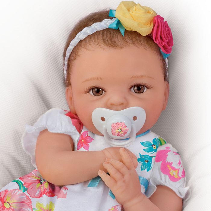 Adorable Priscilla – Poupée bébé Reborn Silicone