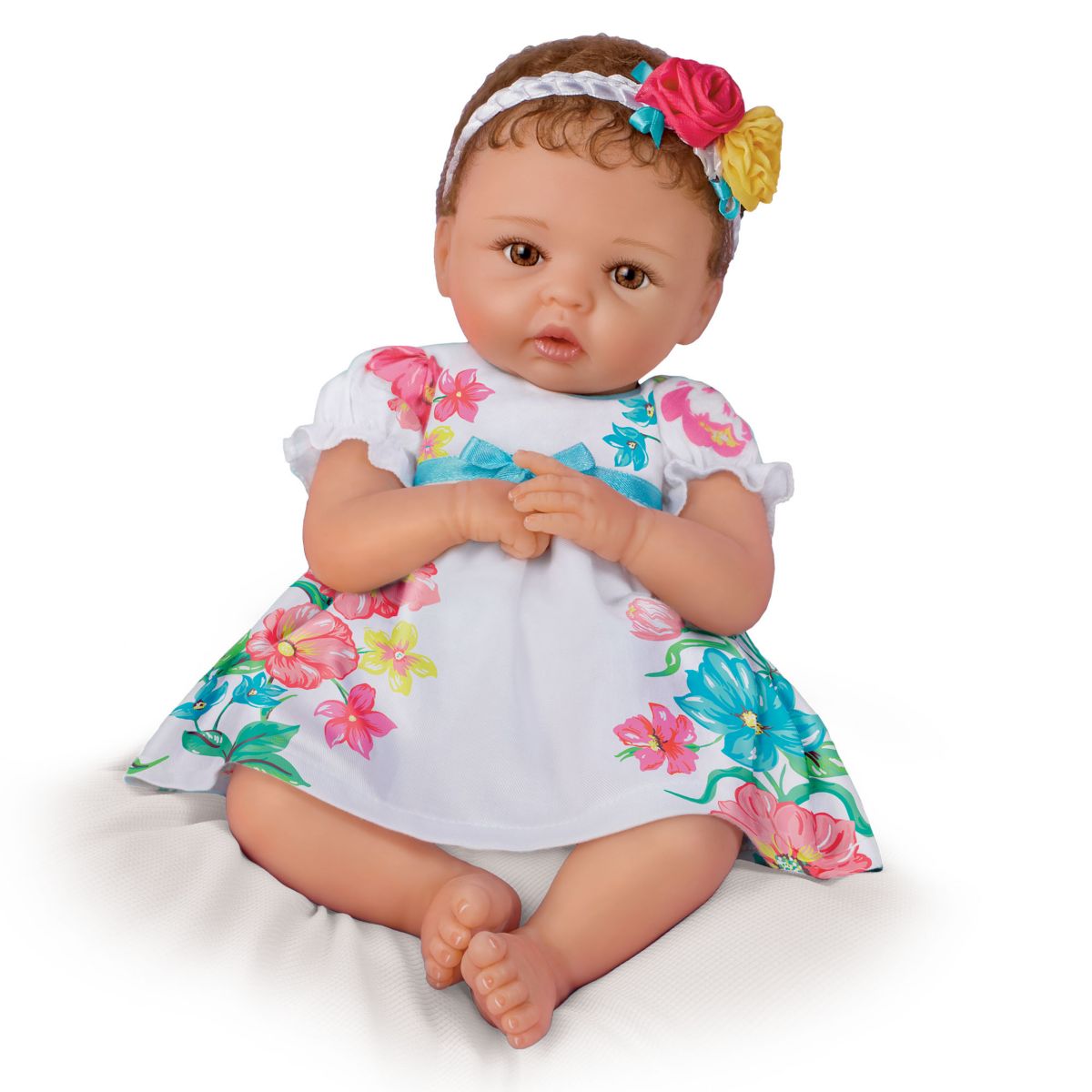 'Presley' Touch-Activated Baby Girl Doll