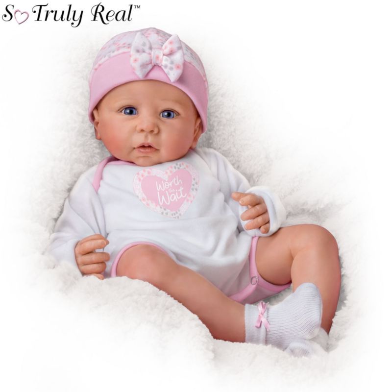 weighted newborn doll