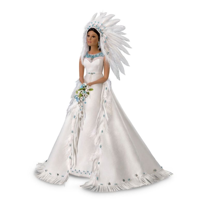 porcelain bride doll