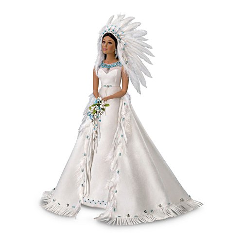 'Winona, The Eternal Spirit' Porcelain Bride Doll