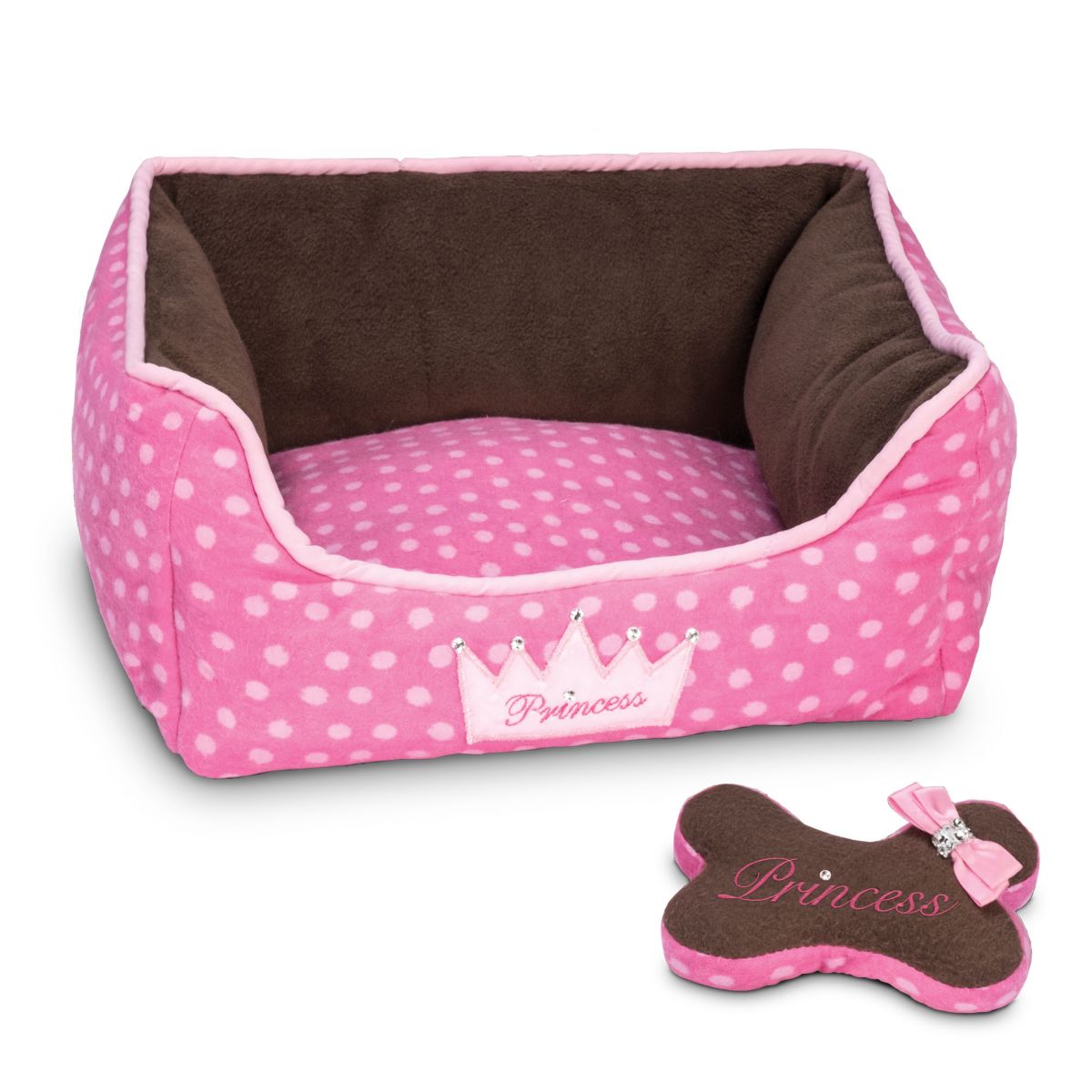 'Sweet Dreams' Plush Pal Dog Bed & Bone