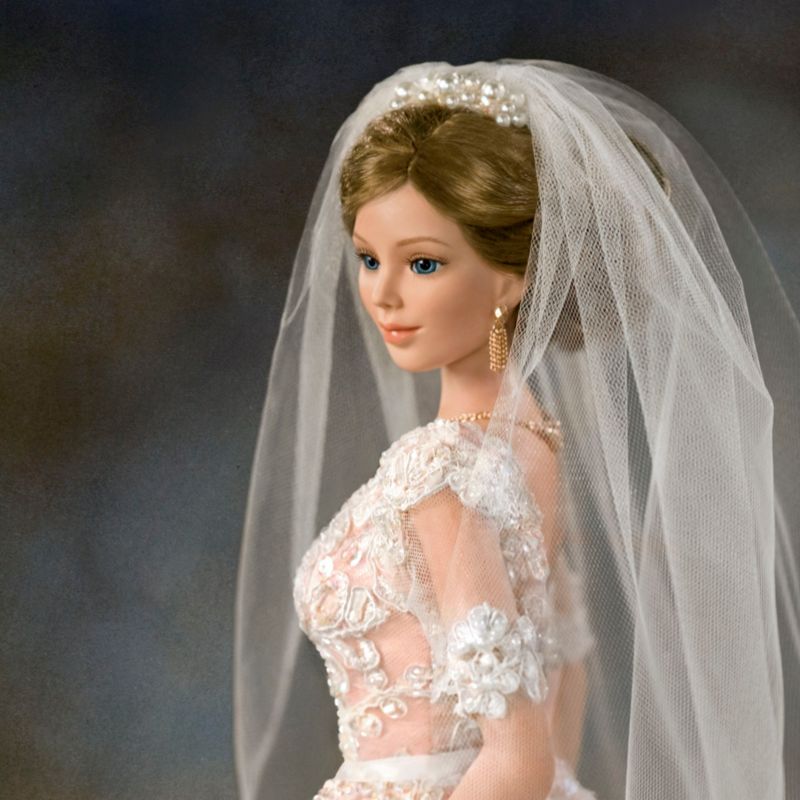 porcelain bridal dolls