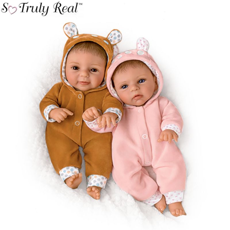 twin baby doll set