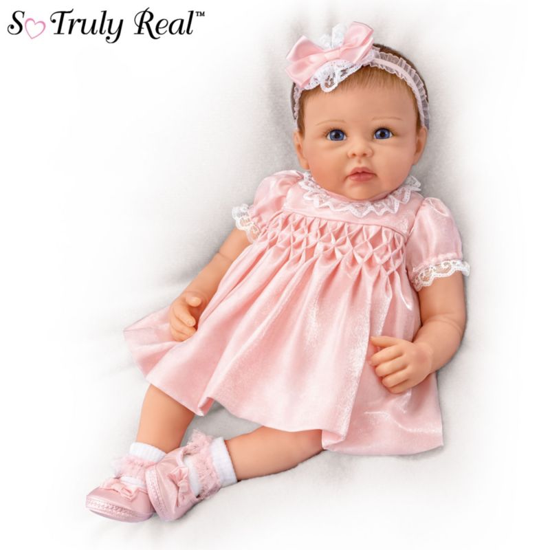 silicone baby girl doll