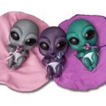 Out-of-This-World Alien Authentic Silicone Baby Doll Collection With Custom  Blankets & Removable Pacifiers