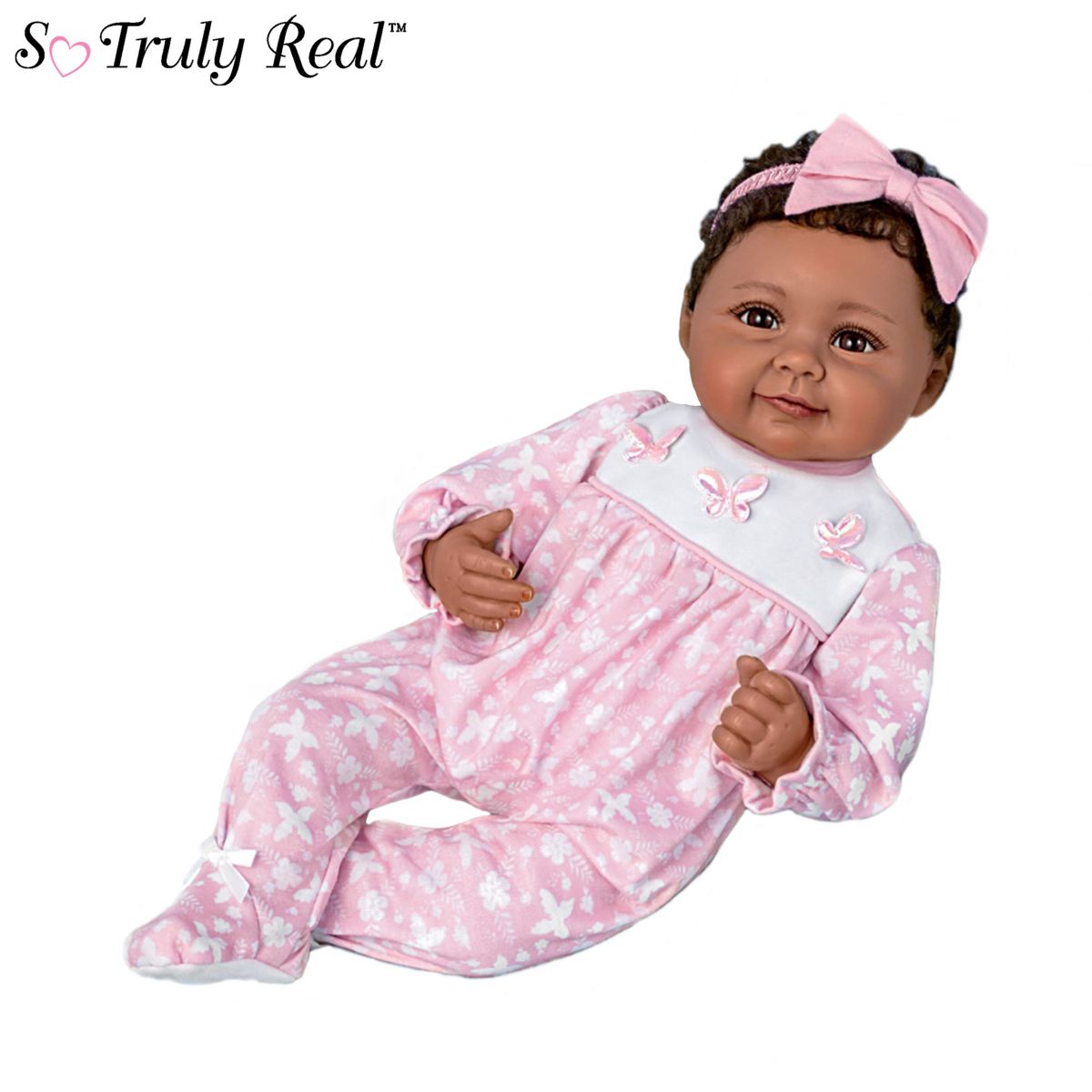 'Hold Me Hattie' Interactive Sound So Truly Real Baby Girl Doll