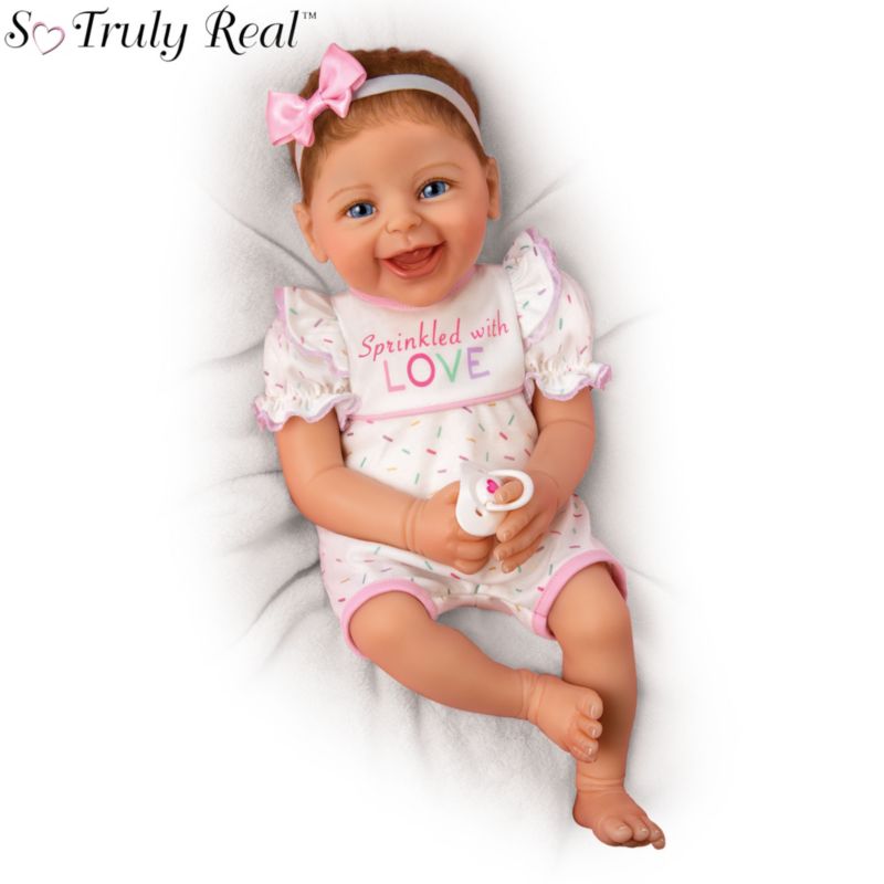 'Happy Frieda' Poseable So Truly Real® Baby Girl Doll