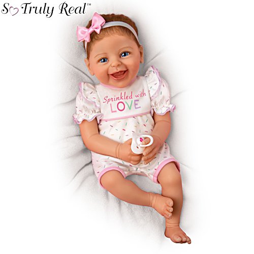 'Happy Frieda' Poseable So Truly Real® Baby Girl Doll