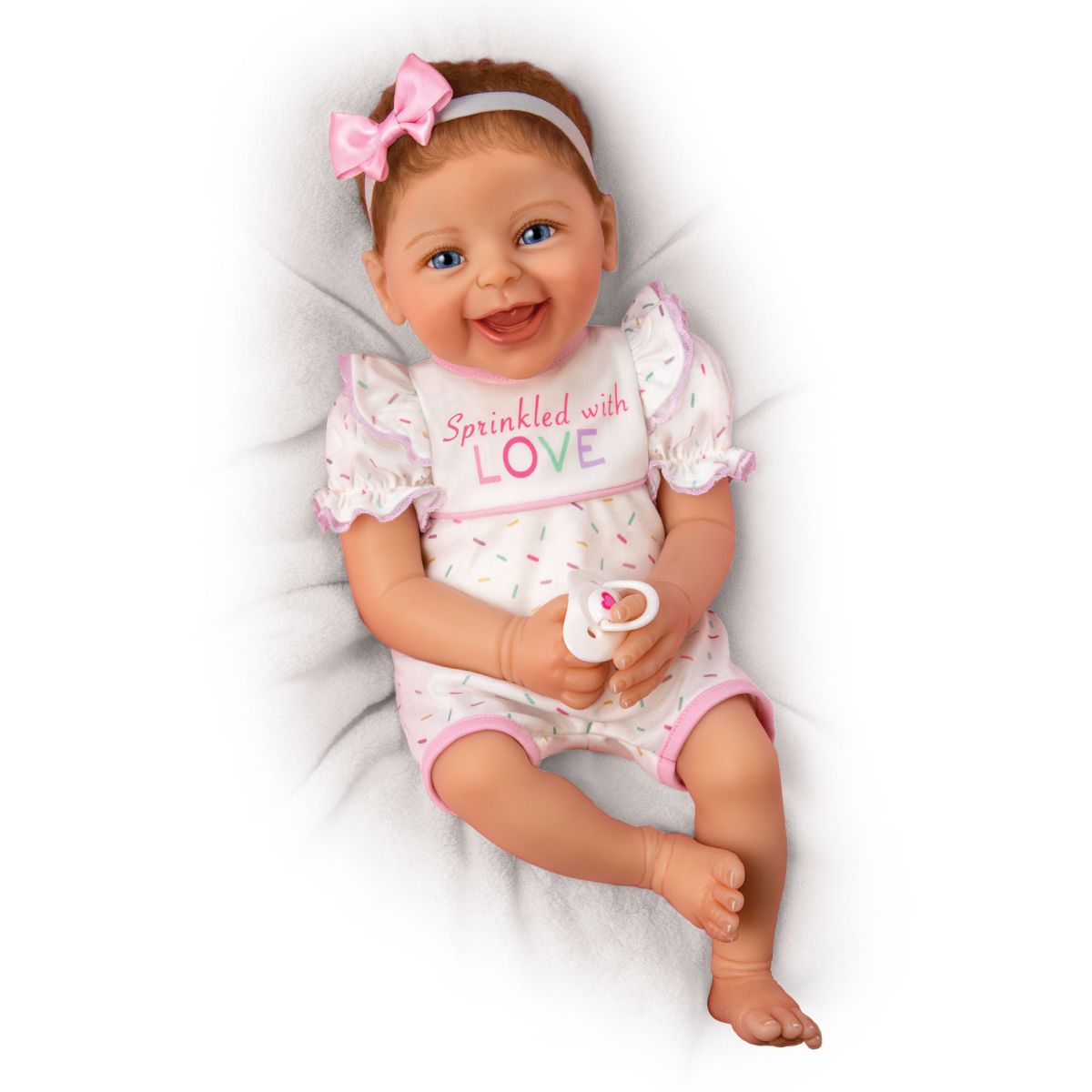 'Happy Frieda' Poseable So Truly Real Baby Girl Doll