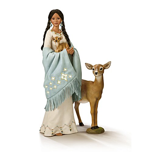 'Deer Maiden Of The Morning Star' Portrait Doll
