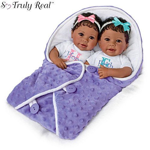 'Hope And Faith' So Truly Real® Baby Girl Twin Doll Set