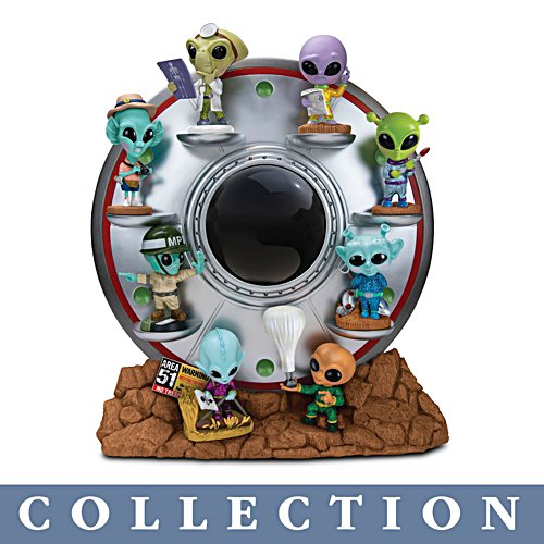 'Return To Roswell' Miniature Alien Figure Collection