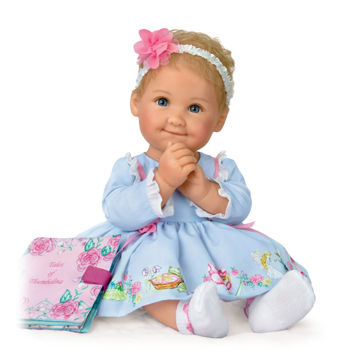 'Story Time With Maria' Hold That Pose! Baby Girl Doll