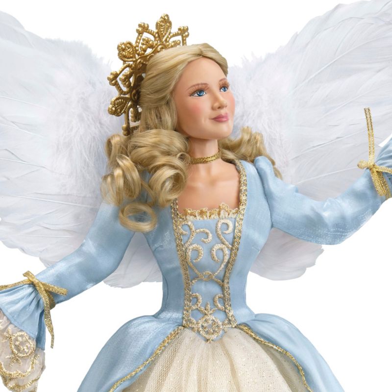 Christmas Illuminated Musical Sandy Faber 'Angel Of Peace