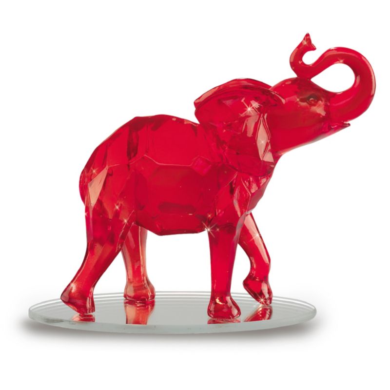'Matriarch Of The Red' Elephant Figurine