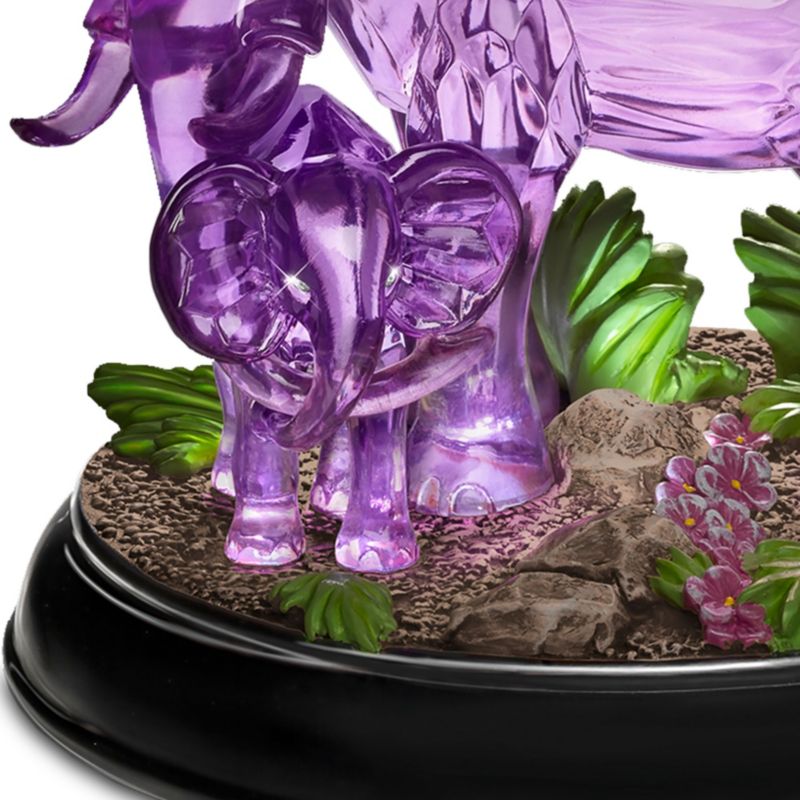 Elephant Illuminated Swarovski Crystal Blake Jensen Art