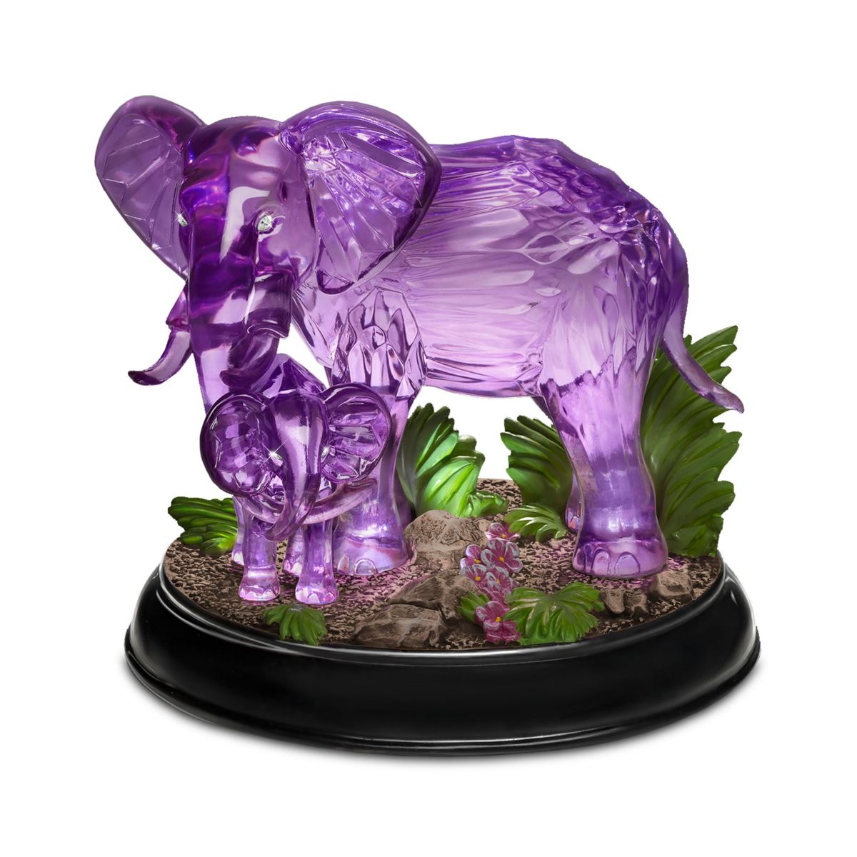 Blake Jensen 'Mystical Enchanted' Illuminated Elephant Figurine