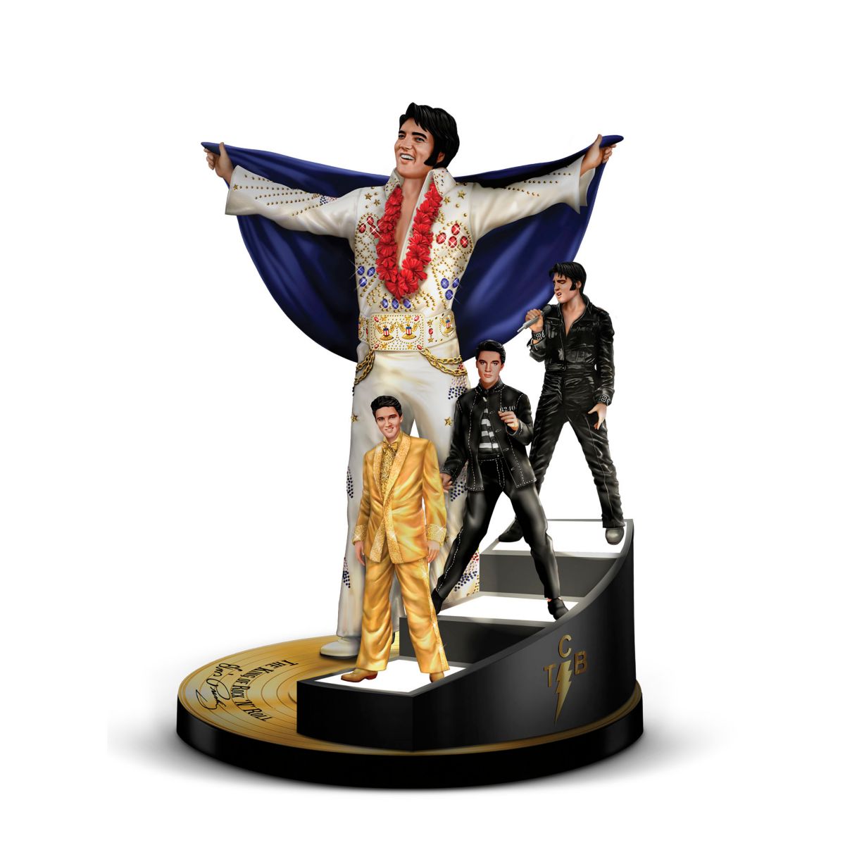Elvis Presley 'Evolution Of An American Icon' Sculpture