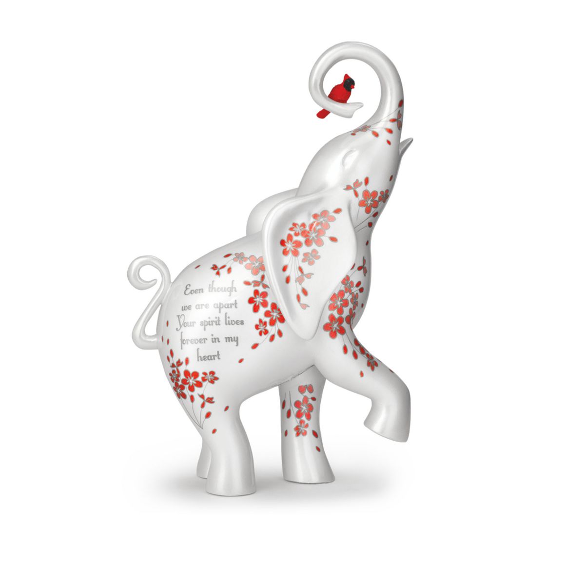 'Your Spirit Lives Forever In Our Hearts' Elephant Figurine Collection