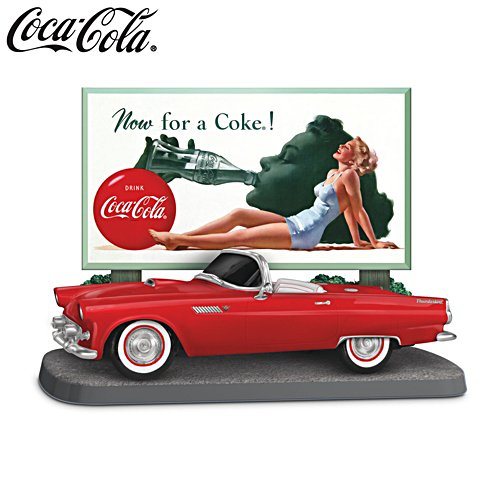 'Now For A COKE!' Sculpture With '50s-Style Ford Thunderbird