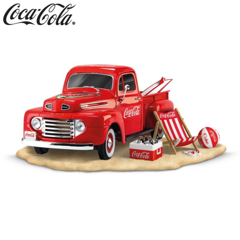 COCA-COLA® 'Refreshing Fun In The Sun' Ford Truck Sculpture