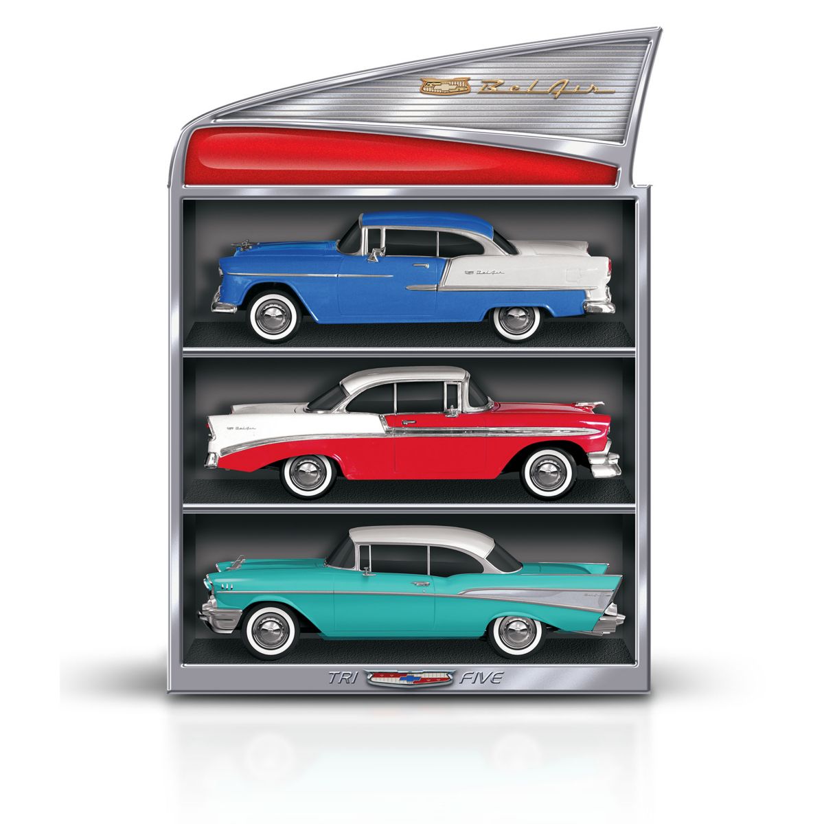 1:24-Scale Tri-Five Bel Air Sculpture Collection