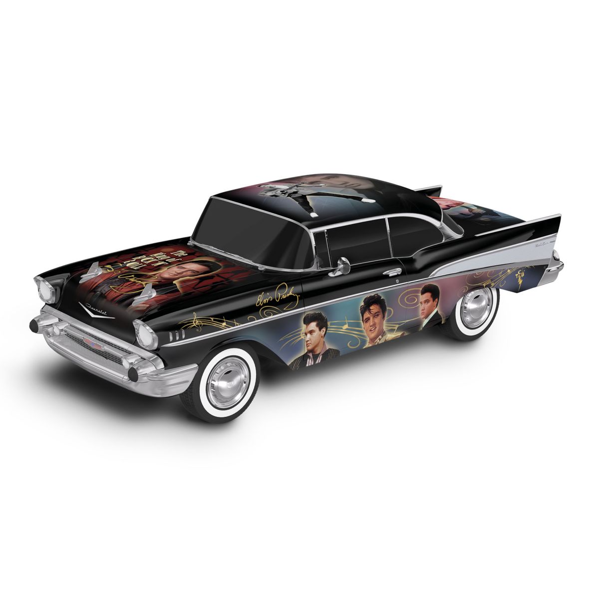 Elvis Presley 'King Of The Road' Bel Air Sculpture