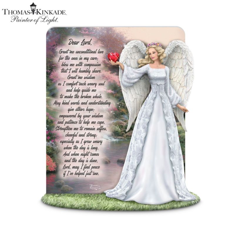 Thomas Kinkade 'A Tribute To Caring' Sculpture