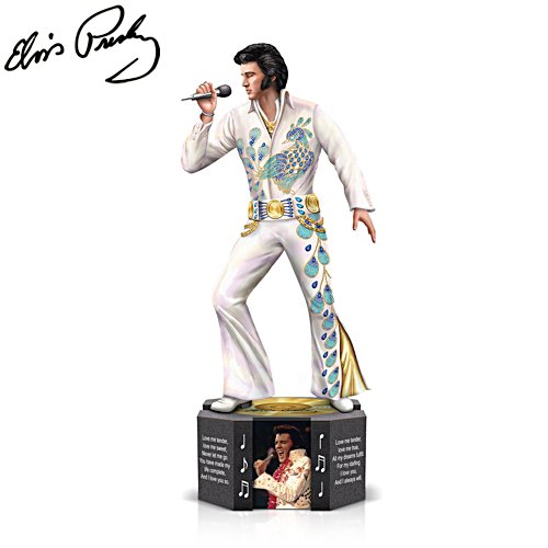 Love Me Tender — Elvis-Skulptur