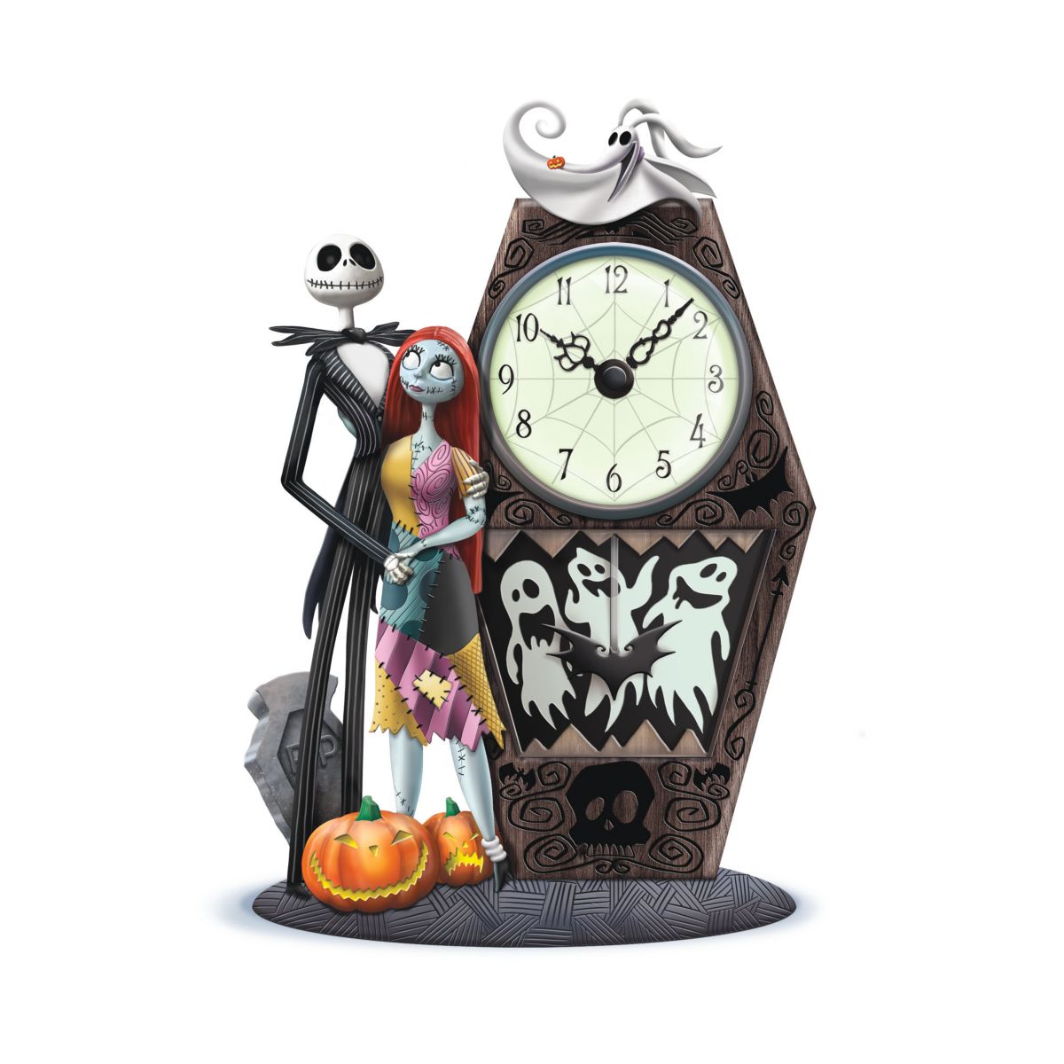 Disney Tim Burton’s The Nightmare Before Christmas 'Love Never Dies' Collector Clock